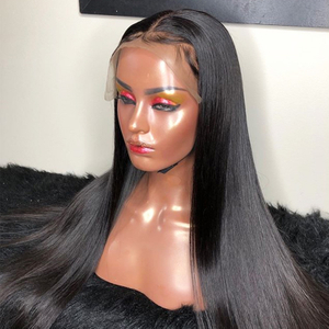 13x6 Transparent Lace Frontal 100 Human Hair Lace Front Wigs