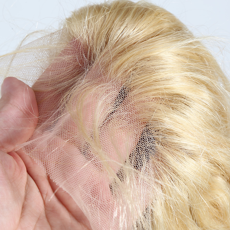 613 13x4 Blonde Lace Frontal Closure Lace Front Wig Human Hair