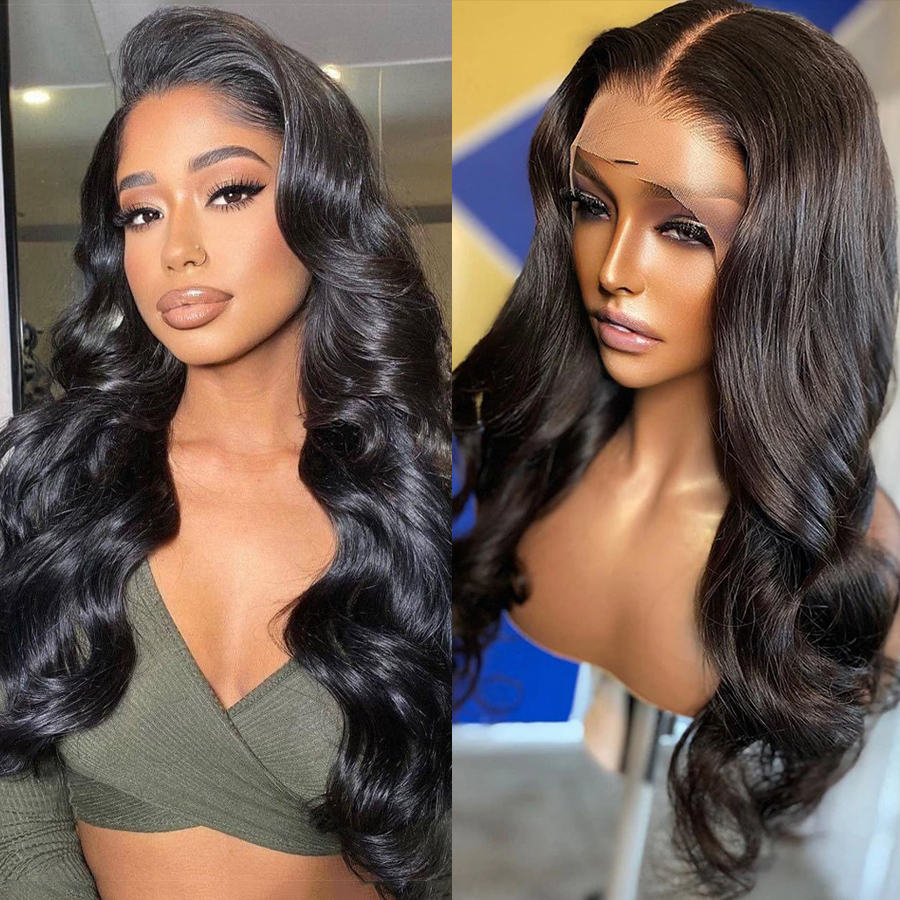 13x6 Transparent Lace Frontal Glueless Lace Front Wigs