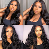 Pre Plucked 13x6 Lace Frontal Body Wave Lace Front Wig