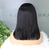 Wholesale Bone Straight Human Hair Wig Short ,Frontal Wig Human Hair Hd Lace ,Peruvian Short Human Hair Bob Wig