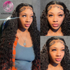 Angelbella Queen Doner Virgin Hair 13x4 Black Hd Lace Frontal Deep Wave Human Hair Wig