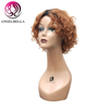 10 Inches Short Curly Human Hair Wigs For Black Woimen