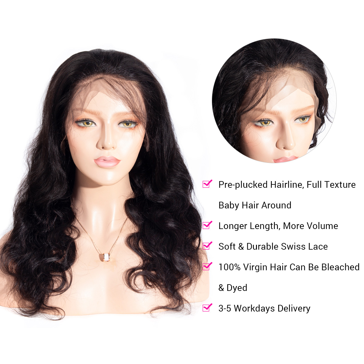 Outre 13x4 Lace Frontal Knotless Triangle Part Body Wave Lace Front Wig