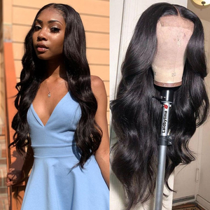 4x4 Hd Swiss Transparent Glueless Lace Closure Wig Body Wave