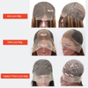 Highlight Real Human Hair Lace Front Brazilian Hair Wigs