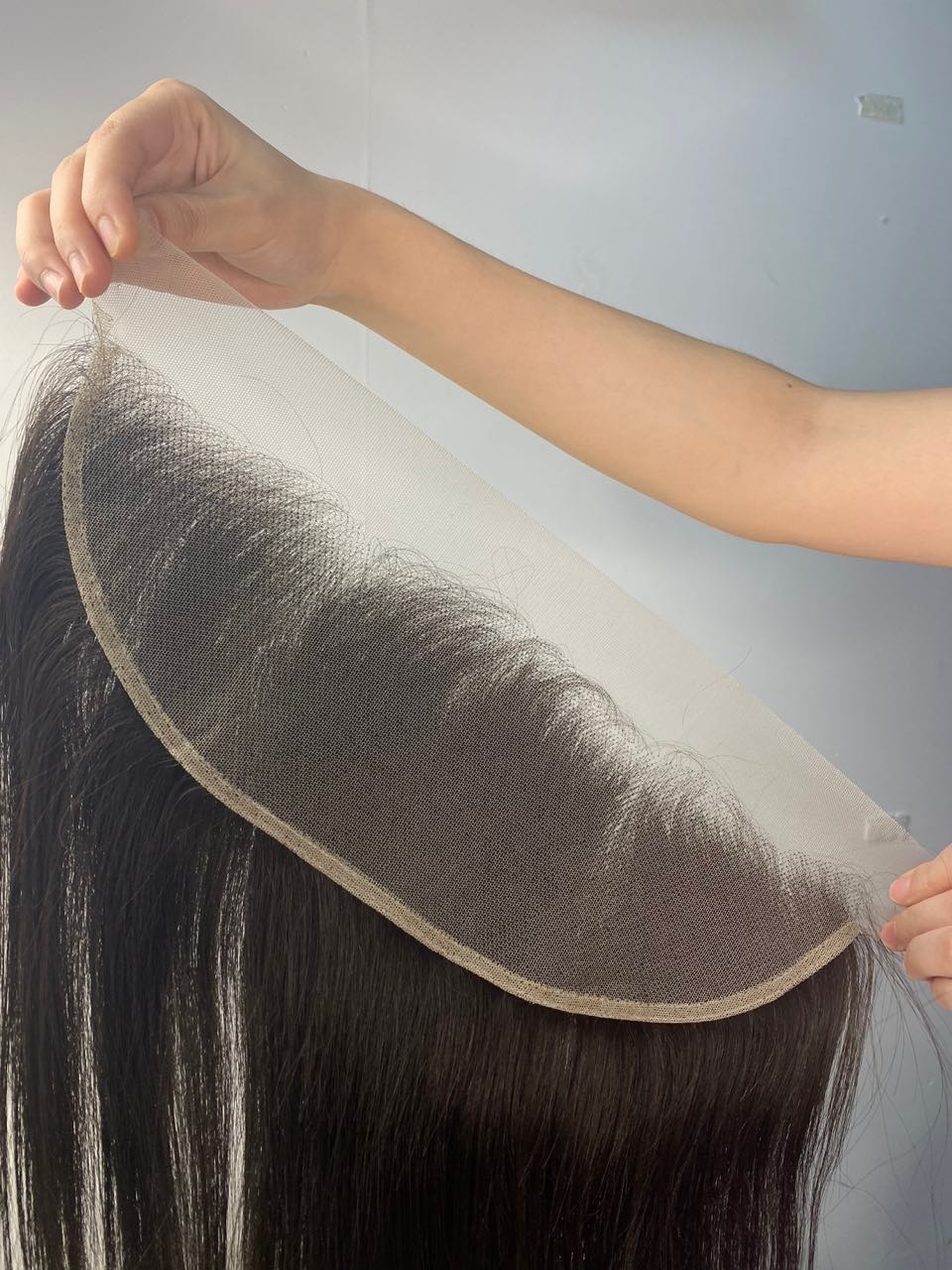 Brazilian Raw Hair Bundles with Frontal Straight Human Hair Wholesale