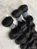 Angelbella Loose Deep Wave Bundles 12A Peruvian Virgin Remy Hair(1 Bundle 24 Inch)