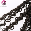 Jerry Curly Human Hair Bundles 6A Grade Unprocessed Remy Hair Extensions Natural Black 10-30 inch 100g/pc