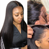 Honey Blonde Cheap Lace Front Pre Plucked Human Hair Wigs