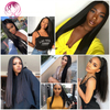  Angelbella Queen Doner Virgin Hair Burmese Straight Lace Front Wigs Human Hair 13x4 HD Lace Closure Wigs For Black Women