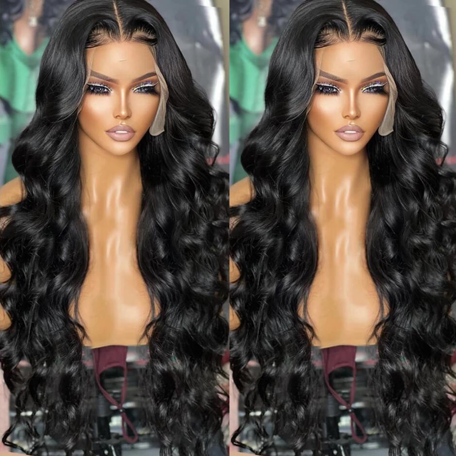 Brazilian Body Wave Lace Front Human Hair Wigs 360 Lace Frontal Wig Loose Water Wave 13x4 HD Frontal Wigs