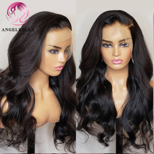 AngelBella DD Diamond Hair Brazilian Body Wave Lace Front Human Hair Wigs Lace Frontal Wig 13x4 HD Frontal Wigs