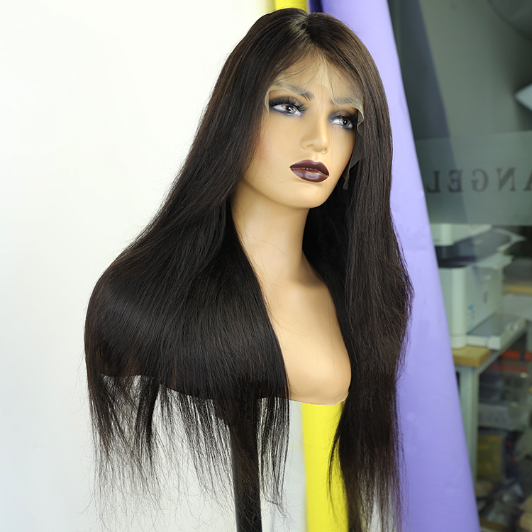 Human Hair Straight Wigs Lace Front for Sale
