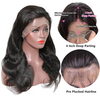 Transparent Lace Frontal Body Wave Human Hair Lace Front Wigs