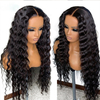 Pre Plucked Real Human Hair Glueless Transparent Lace Front Wigs