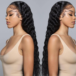Undetectable Transparent Lace Best Virgin Hair Perfect Hairline 13x6 Glueless Frontal Lace Wig