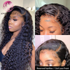 AngelBella DD Diamond Hair 13X4 HD Lace Frontal Brazilian Human Hair Deep Wave Lace Front Wig