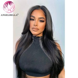 Angelbella Queen Doner Virgin Hair Best Glueless HD Full Lace Frontal Human Hair Wigs In The World