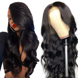 Hot Sale Pre Plucked Body Wave Human Hair Wigs 13×4 Lace Front Wigs for Black Women