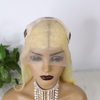 13x4x1 Lace front Bob Wig 613 Virgin Human Hair for Black Women T Part