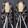 13X4 Body Wave Swiss Lace Frontal Cheap Lace Front Human Hair Wigs