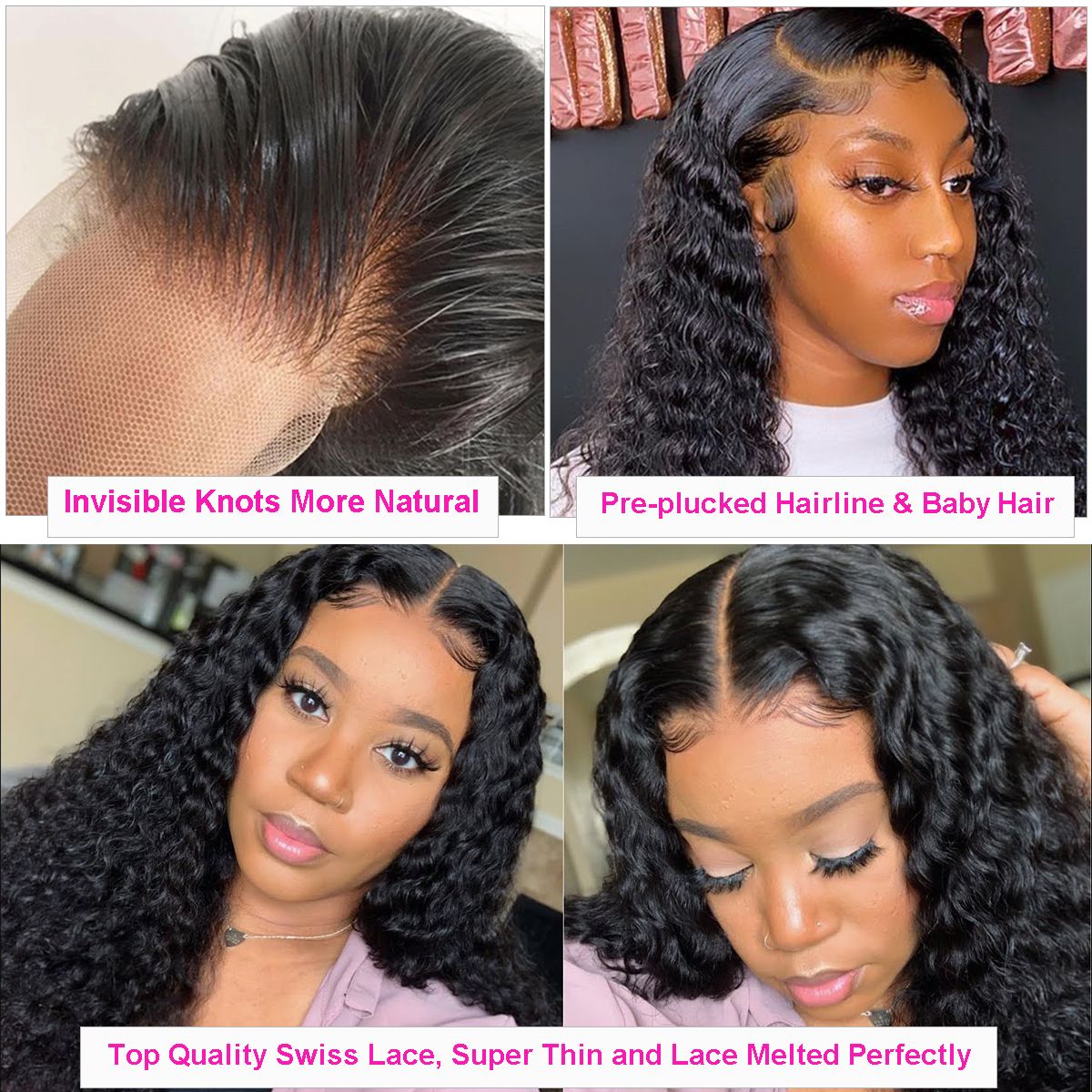 13x4 Lace Frontal Ear To Ear Closure Best Glue for Lace Front Wigs