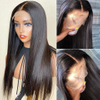 Honey Blonde 13x4 Transparent Frontal Lace Front Human Hair Wig