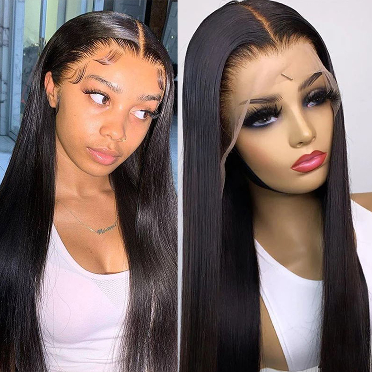 13x6 Cheap Human Hair Lace Front Wigs