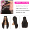 AngelBella Glory Virgin Hair 13X4 Hd Lace Frontal Wig Natural Bone Straight Human Hair Wig