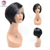 Wholesale Remy Hair Short Lace Front Wig 13x4 Side Parting Short Human Hair Front Lace Wig 