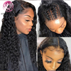 AngelBella DD Diamond Hair 13x4 HD Lace Frontal Wig Water Wave Lace Front Human Hair Wigs