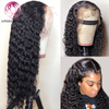 AngelBella DD Diamond Hair 13X4 Deep Wave Frontal Wigs Human Hair HD Lace Frontal Wigs Pre Plucked With Baby Hair