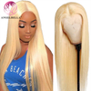 Angelbella Queen Doner Virgin Hair 13X4 613 Hd Lace Frontal Blonde Human Hair HD Lace Frontal Wigs 