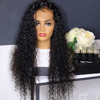13×4 Lace Front Wigs Deep Wave Curly Pre Plucked Virgin Human Hair Wigs for black women