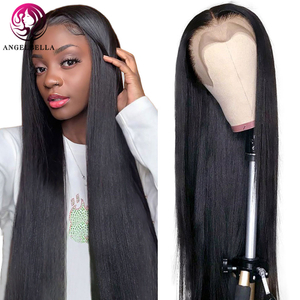 Brazilian Hair Transparent Lace Front Wig HD Human Hair Wigs For Black Women