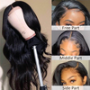 Hd Lace Frontals Wholesale 4x4 Body Wave Pre Plucked Bleached Knots Closure Wig