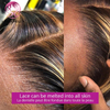 AngelBella DD Diamond Hair 13X4 Wholesale Brazilian 30 Inch Honey Blonde Highligh Body Wave Human Hair HD Lace Front Wigs