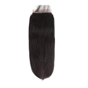 2022 6X6 Lace Closure Human Hair Transparent Lace Free Part Silky Straight With Baby Hair