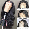 Pre Plucked 13x6 Lace Frontal Body Wave Lace Front Wig