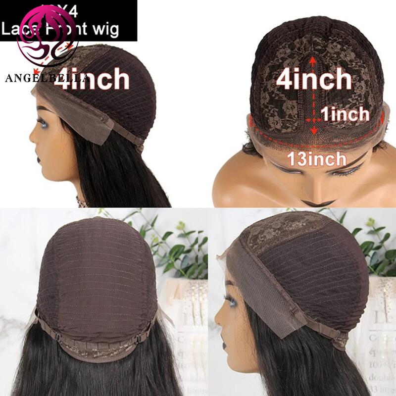 Brazilian Short Bob Wig T Part Lace Front Human Hair Wigs With Baby Hair For Black Women